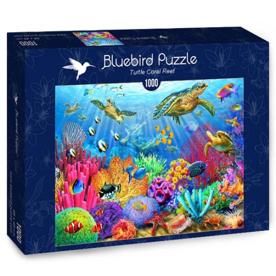 Bluebird Coral Reef Turtle Puzzle 1000 pièces