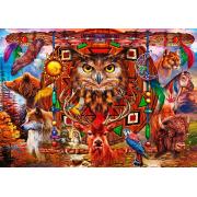 Puzzle 1000 pièces Bluebird Animal Totem