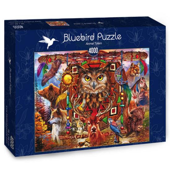 Puzzle 4000 pièces Bluebird Totem Animal