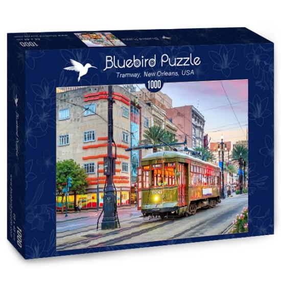 Puzzle Bluebird Streetcar à la Nouvelle-Orléans 1000 pièces