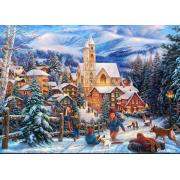 Puzzle Bluebird Sleigh to the City 1500 pièces