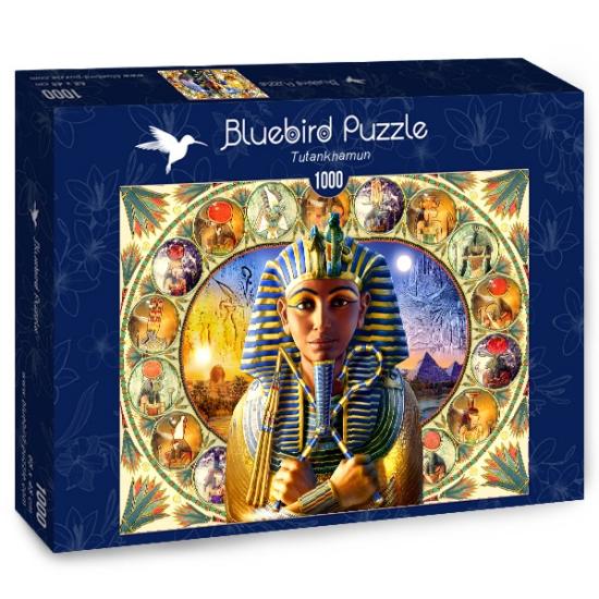 Puzzle 1000 pièces Bluebird Toutankhamon