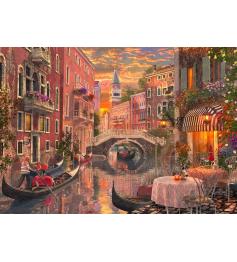 Puzzle Bluebird A Burning in Venice 1500 pièces