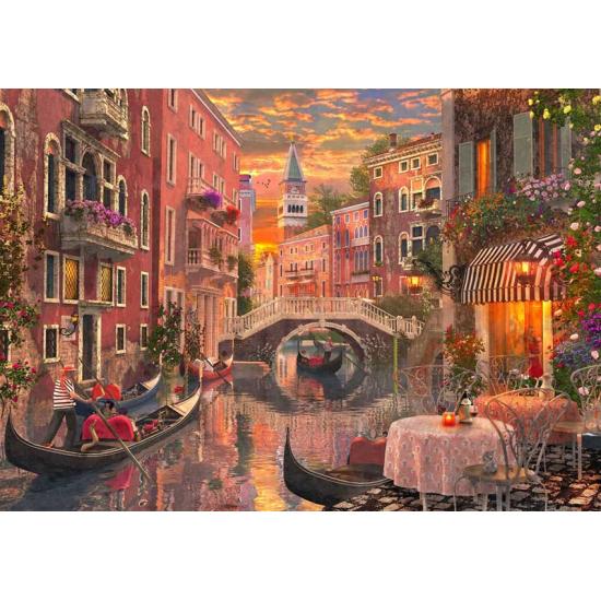 Puzzle Bluebird A Burning in Venice 1500 pièces