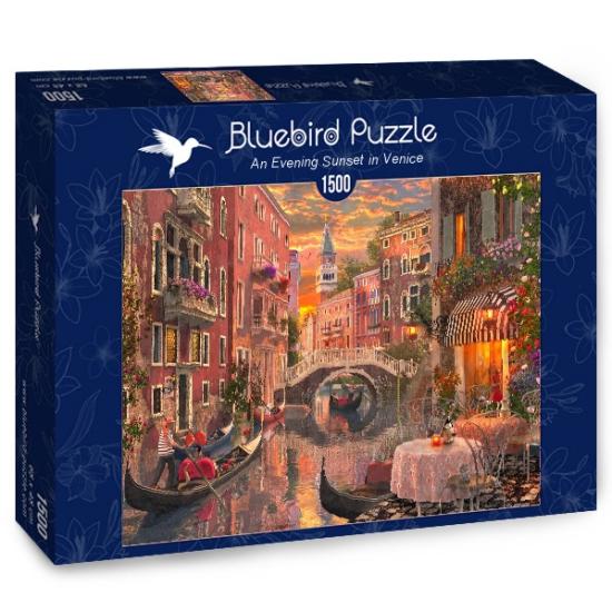 Puzzle Bluebird A Burning in Venice 1500 pièces