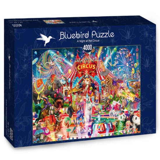 Puzzle Bluebird Une nuit au cirque 4000 pièces Puzzle Bluebird Une nuit au cirque 4000 pièces