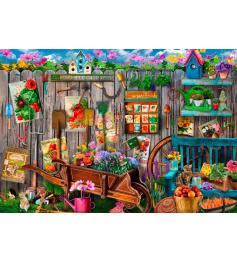 Puzzle Bluebird Clôture Pour Outils De Jardin 1000 pièces