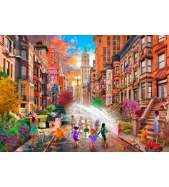 Puzzle Bluebird Journées Chaudes D'Été À New York 1000 pièces