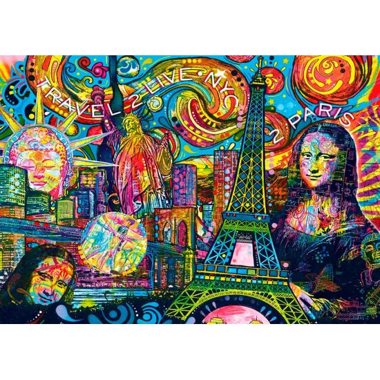 Puzzle Bluebird Iconic Journey 1000 pièces