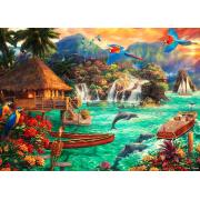 Puzzle Bluebird Island Life 1500 pièces