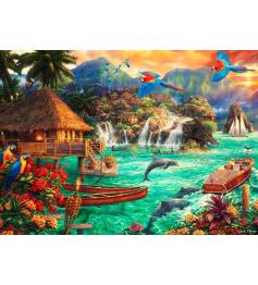 Puzzle Bluebird Island Life 1500 pièces