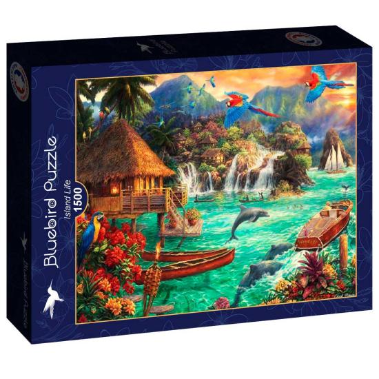 Puzzle Bluebird Island Life 1500 pièces