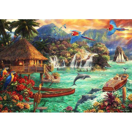 Puzzle Bluebird Island Life 2000 pièces