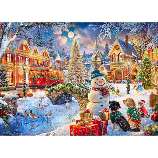 Puzzle Bluebird Villa Noël 1500 pièces