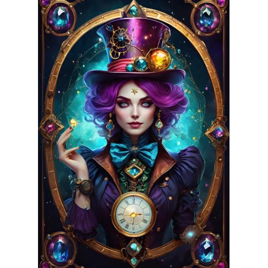 Puzzle Bluebird Violet de 500 pièces