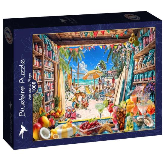 Puzzle Bluebird Vue Sur La Plage 1000 pièces