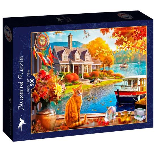 Puzzle Bluebird Vue d'automne Croquante de 500 pièces Puzzle Bluebird Vue d'automne Croquante de 500 pièces