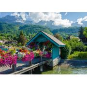 Puzzle Bluebird Vue Sur Le Lac D'Annecy 500 pièces