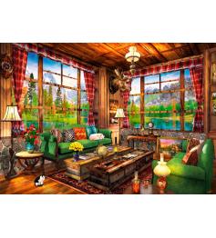 Puzzle Bluebird Vues de la cabane 1000 pièces
