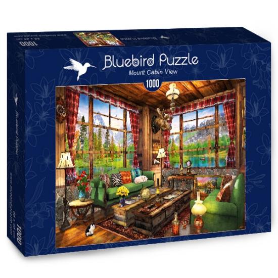 Puzzle Bluebird Vues de la cabane 1000 pièces