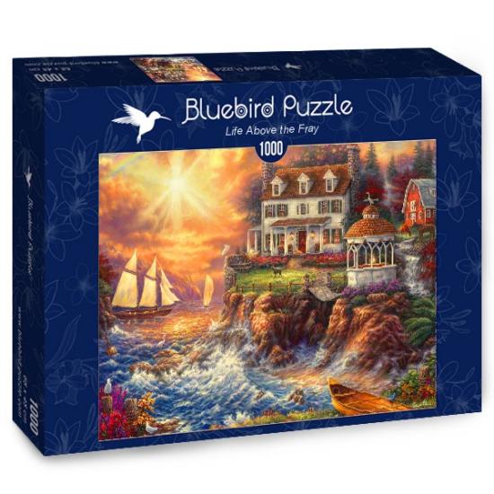 Puzzle Bluebird vivant sur la falaise 1000 pièces