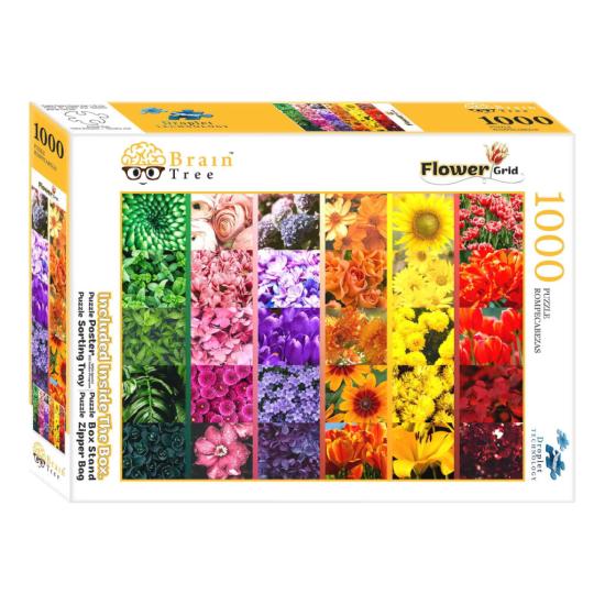 Puzzle Brain Tree Couleurs Florales de 1000 Pièces Puzzle Brain Tree Couleurs Florales de 1000 Pièces