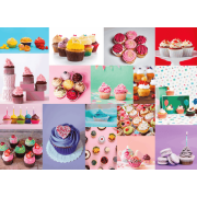 Puzzle Brain Tree Cupcakes de 500 Pièces