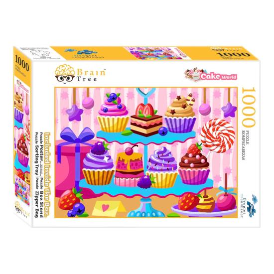 Puzzle Brain Tree En Confiserie de 1000 Pièces Puzzle Brain Tree En Confiserie de 1000 Pièces