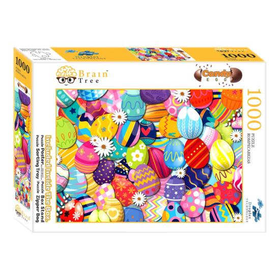 Puzzle Brain Tree Oeufs de Pâques 1000 Pièces Puzzle Brain Tree Oeufs de Pâques 1000 Pièces