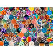 Puzzle Brain Tree Motifs Hexagonaux de 1000 Pièces