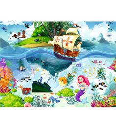 Puzzle Brain Tree Sirène de 500 Pièces