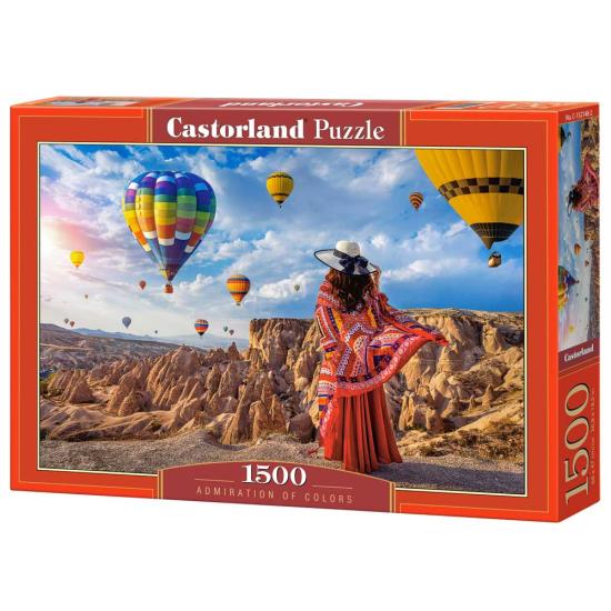 Puzzle Castorland Admirer le Coloré de 1500 Pcs