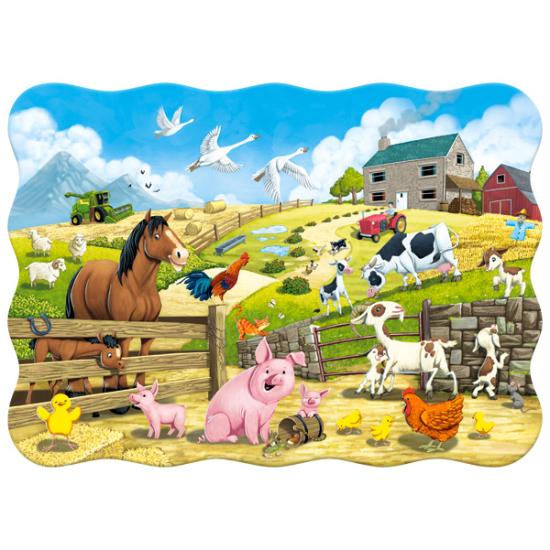 Puzzle Castorland Animaux À La Ferme 30 pièces