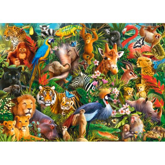 Puzzle Castorland Animaux Incroyables 180 Pièces