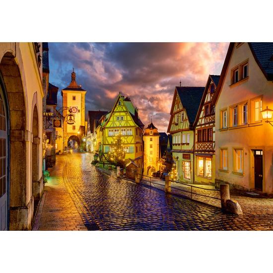 Castorland Crépuscule à Rothenburg Puzzle 1000 pièces