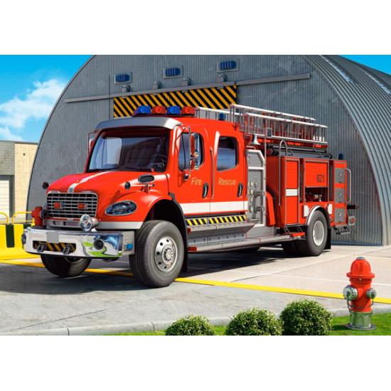 Castorland Vieux Camion de Pompiers Puzzle 120 pièces Castorland Vieux Camion de Pompiers Puzzle 120 pièces