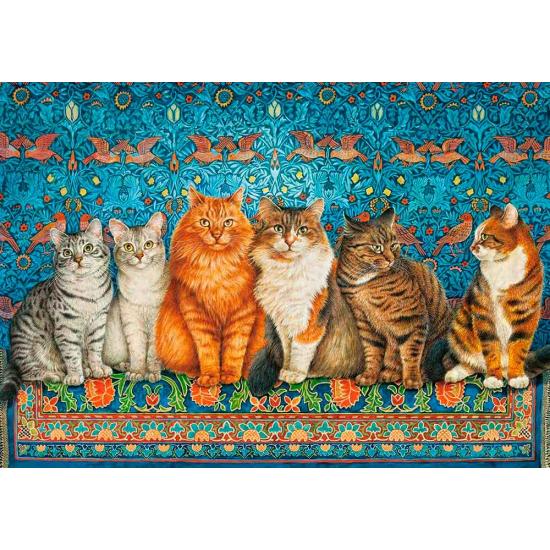Puzzle Castorland Aristocratie des Chats 500 pièces