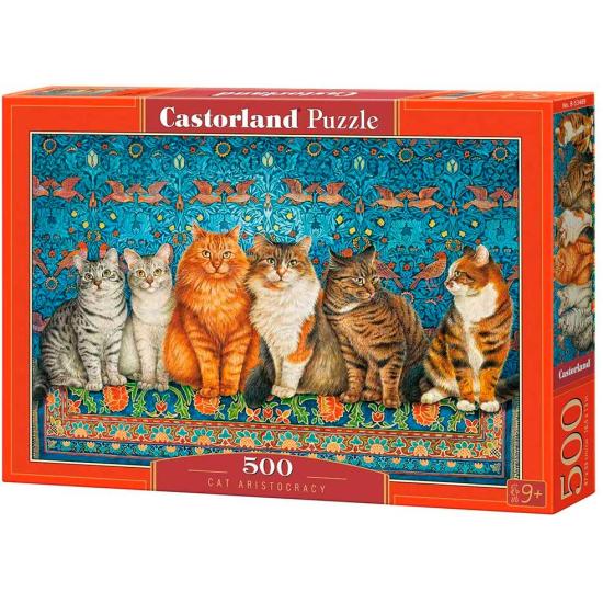 Puzzle Castorland Aristocratie des Chats 500 pièces