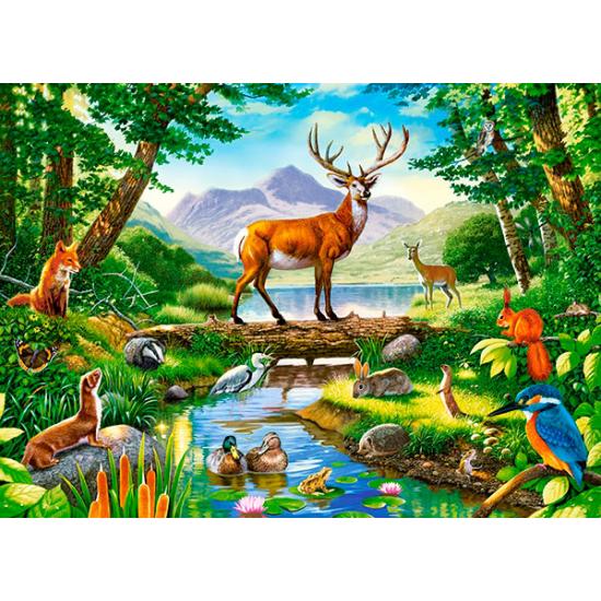 Castorland Harmonie dans la forêt Puzzle 300 pièces
