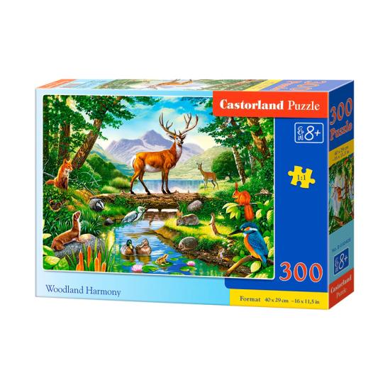 Castorland Harmonie dans la forêt Puzzle 300 pièces