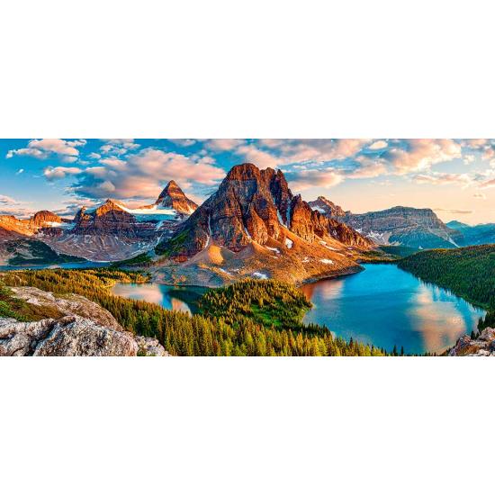 Castorland Coucher de soleil à Assiniboine, Canada Puzzle 60