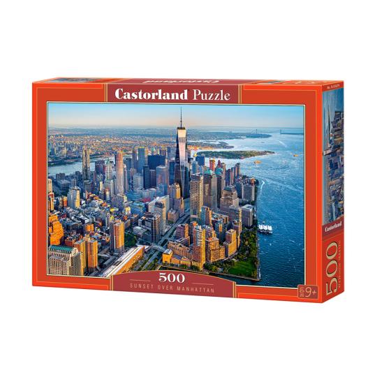 Castorland Coucher de soleil sur Manhattan Puzzle 500 pièces
