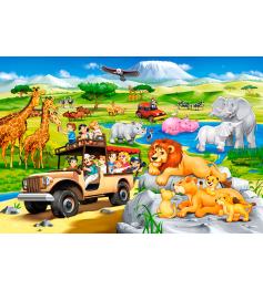 Castorland Aventure Safari Puzzle XXL 40 pièces