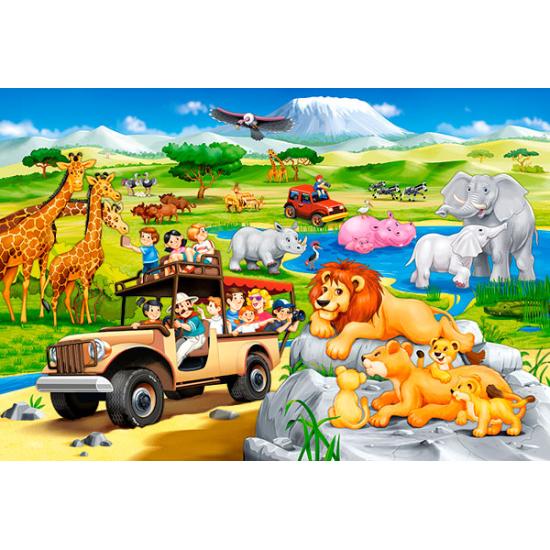 Castorland Aventure Safari Puzzle XXL 40 pièces Castorland Aventure Safari Puzzle XXL 40 pièces
