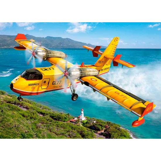 Puzzle Avion de pompiers Castorland 300 pièces