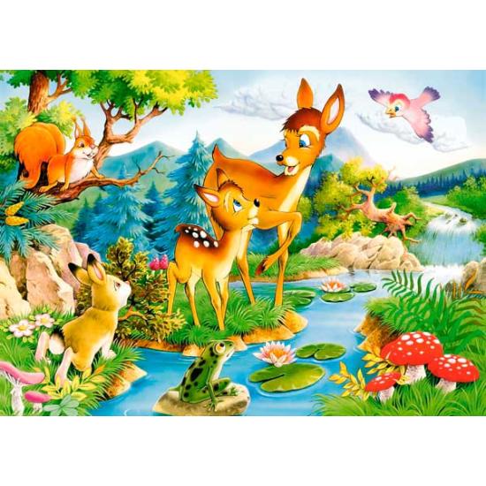 Puzzle Castorland Bambi 120 pièces