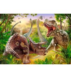 Puzzle Castorland Bataille de dinosaures 180 pcs.