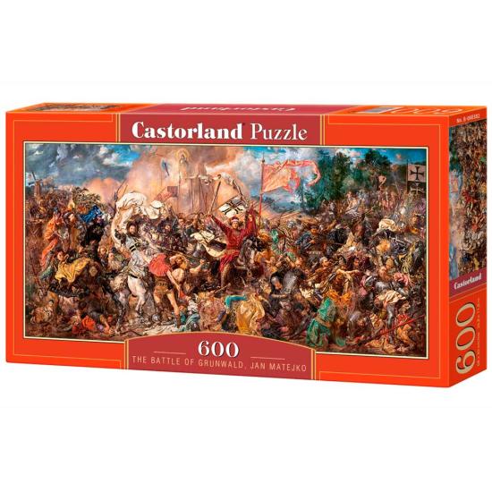 Puzzle Castorland Bataille de Grunwald, Jan Matejko 600 pièc Puzzle Castorland Bataille de Grunwald, Jan Matejko 600 pièc