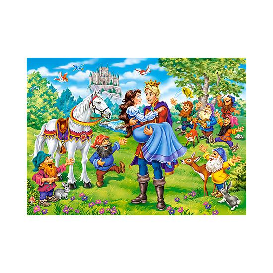 Puzzle Castorland Blanche-Neige Happy End 120 pièces