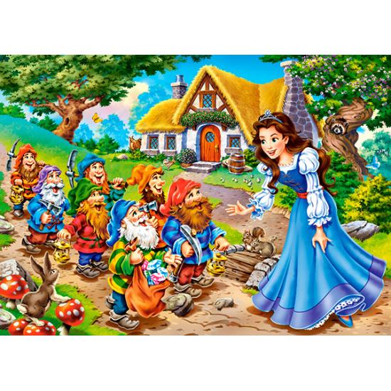 Puzzle Castorland Blanche-Neige et les sept nains 120 pièces Puzzle Castorland Blanche-Neige et les sept nains 120 pièces